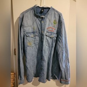 Denim Long Sleeve Shirt